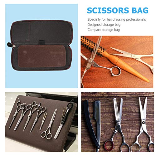 Lurrose frizerski stilist SCISSOR držač torbica za torbe kože brijač za kosu vrećicu torbe za frizura