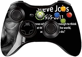 Gadgeti omotani tiskani vinilni naljepnica naljepnica kože samo za Xbox 360 kontroler - Steve Jobs