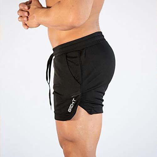 FSAHJKEE muške rastezačke kratke hlače, plivači za plivanje u teretani za trčanje Tweatshorts Elastične trenirke Atletski trening SwimTrunks