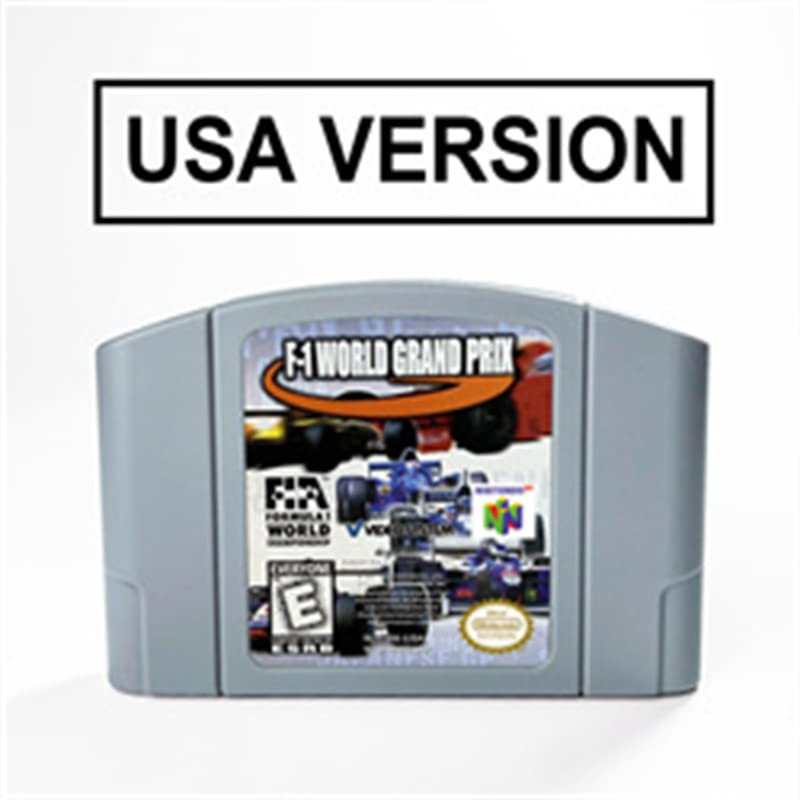 F-1 World Grand Prix za 64-bitne uložak za igru ​​USA verzija NTSC format