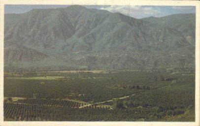 Ojai Valley, kalifornijska razglednica