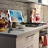 Cellet Kitchen Tablet Stand Stand 2-In-1 kuhinja zid/pult gornji dio radne površine držač recepata za Apple iPad, Pro 12,9/9,7/Air/Mini,