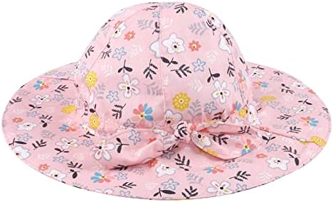 Ikfivqd Toddler Kids Bucket Hat Wide Brim Sun Hat Dječaci Dječaci za sunčanje mrežice Sunhat Summer Beach Hat Upf 50+