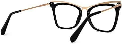 Šik prevelike naočale s okvirom mačje oko s prozirnim lećama, metalne naočale za žene 520498