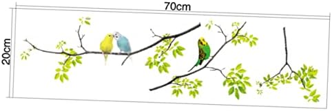 Naljepnice za djecu naljepnice za ptice Zidne naljepnice umjetničke naljepnice grana Hummingbird ukrasite životinju svježom