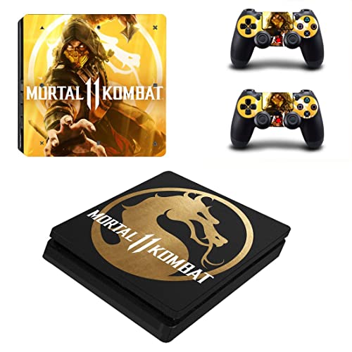 Za PS4 Normal - Game Ninja Mortal Best War Kombat X PS4 ili PS5 naljepnica kože za PlayStation 4 ili 5 konzola i kontrolera naljepnica