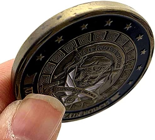 Američki sigurnosni policijski suvenir brončana kovanica branitelji sile thearchanchangel Challenge Coin