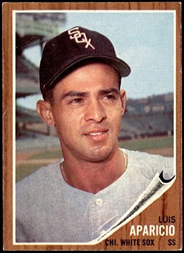 1962. Topps 325 Luis Aparicio Chicago White Sox ex White Sox