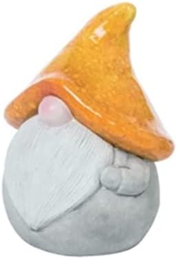 Kolekcija mosta Little Cement Gnome figura s šarenim šeširom