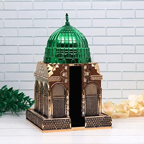 VHD Kur'an s replika Masjid Nabawi | Islamski poklon za kućni ured | Muslimanski rođendanski poklon | Ramazanski dar