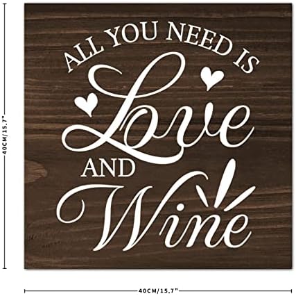 Znak Valentinovo uvijek ćeš biti moj partner u Wine Wood Signs dekoru doma romantični citati potpisati rustikalni za spavaću sobu pokloni