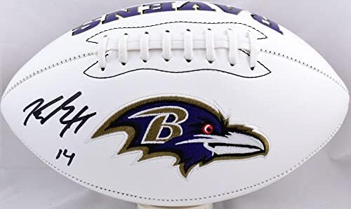 Kyle Hamilton Autographid Baltimore Ravens Logo Football- JSA W *Black - Autografirani nogomet