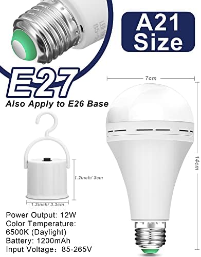 12 komada hitnih 921 punjivih žarulja od 12 vata 7000 K hladna bijela LED žarulja za rezervnu bateriju s visećom kukom Baza 927