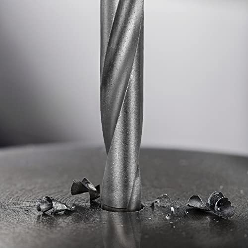 UXCELL 12 mm rezanje Dia cementiranog kaliona za uvijanje s okruglim ravnim sječom za otvrdnuti čelični nehrđajući čelik, duljina 250