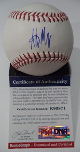 Alex Meyer blizanci potpisali su ROMLB bejzbol rookie graf PSA/DNA CoA R90871 - Autografirani bejzbol