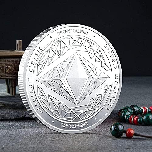 Novi prigodni kovanice Ethereum Custom Custom Lucky Coin Replicas Crafts Collection SUVENTIR UREDI KOMENI POKLON