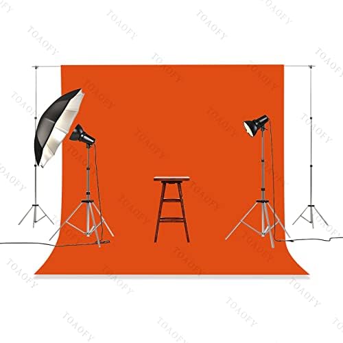 Narančasta pozadina 10.10 ft pozadina čvrsta narančasta pozadina portretna pozadina za sklopivi zaslon visoke gustoće pozadina za foto