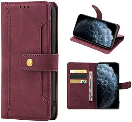 Torbica-novčanik LVCRFT za Samsung Galaxy S22/S22plus/S22ultra, torbica za telefon od umjetne kože, ugrađen magnetni torbica-knjižica