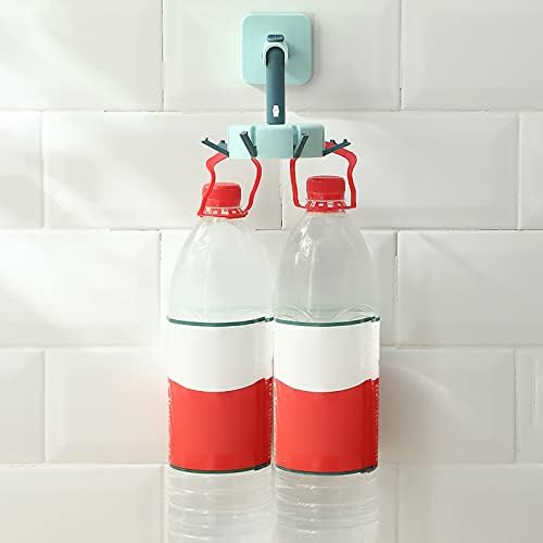 BSXGSE kuhinjska vješalica za odlaganje 360 ​​° za rotaciju kuhinja za kućanstvo stalak za stalak za plastičnu kupaonicu ručnika Organizator