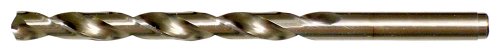 CLE-Line C23361 Kobalt bušilica dužine dužine, kobalt, završni sloj zlatnog oksida, ravna sječ, 135 stupnjeva podijeljena točka, promjer