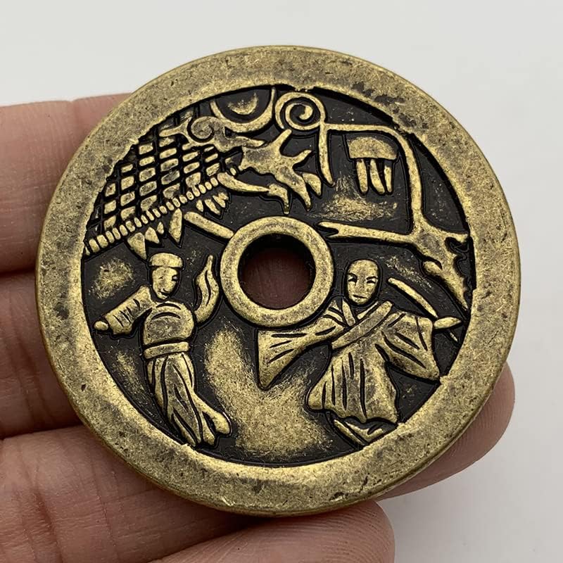 Kineski šuplji novčići troše novac u svijetu taiping mesing stare antikne brončane medalje kovanice za prikupljanje kovanica