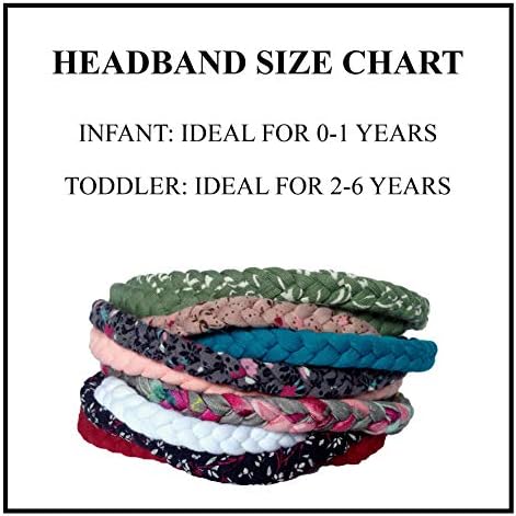 10 paketa pletenih traka za glavu za djevojčice, bebe i stariju malu djecu