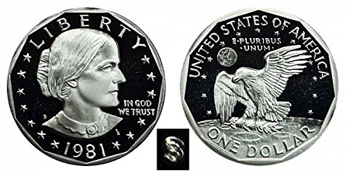 1981. S Susan B. Anthony tipa 1 Dolar Dollar Dollar Perfect Necirkulirana američka metvica