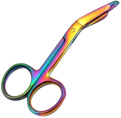 DDP Lister Bandge Scissors 3,5 , Rainbow Multi/Color nehrđajući čelik