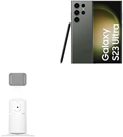 Boxwave postolje i montiranje kompatibilno sa Samsung Galaxy S23 Ultra - PivotTrack360 Selfie postolje, okretni stalak za praćenje