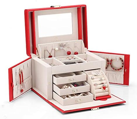 ; Ručna kutija za pohranu nakita retro princeza Europska mala luksuzna korejska verzija kutije za nakit velikog kapaciteta kućna višenamjenska