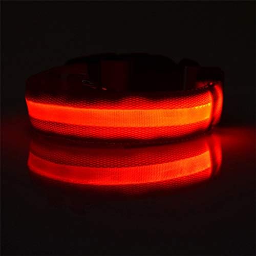 LED pseći ovratnik, 4 različita načina svjetla, vodootporan, S, M i L, 3 boje
