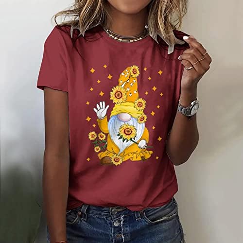 Ženske grafičke majice obrezane najbolju košulju Ženske vrhove i bluze kratke usjevne grafičke majice žene tiskane majice