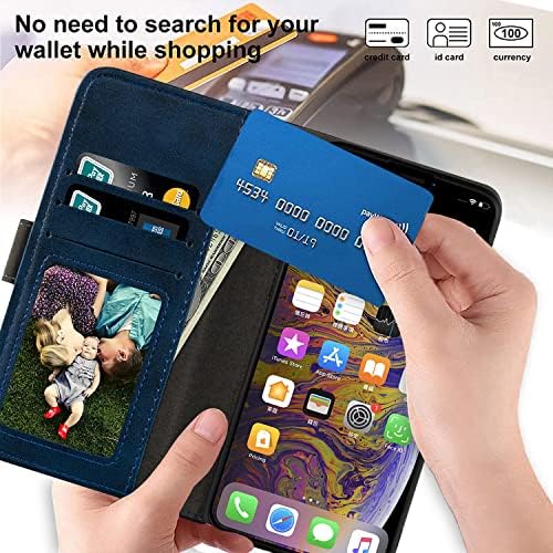 Torbica za Samsung Galaxy S22 Ultra 5G, magnetski torbica-novčanik od umjetne kože u stilu poslovni telefon, moderan flip-kovčeg sa