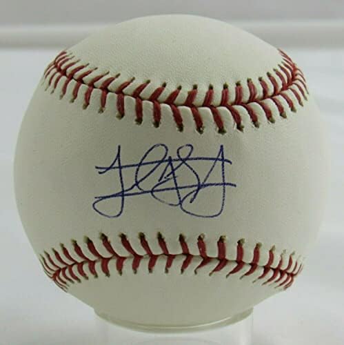 Jordan Schafer potpisao autografski autogram Rawlings bejzbol Tristar 7028472 B107 - Autografirani bejzbol
