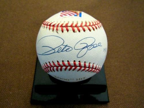 Pete Rose 3000 Hit Reds Phillies potpisao auto VTG L/E ONL BASEBALL BASEBAL JSA BASE - Autografirani bejzbol