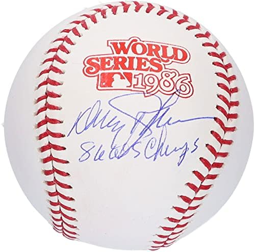 Davey Johnson New York Mets Autographed 1986 Svjetska serija logotip bejzbol s natpisom 86 WS Champs - Autografirani bejzbols