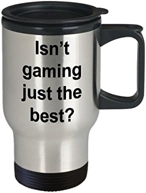 Gaming Gamer igre Putnička kava Smiješna ideja poklon za igrače ljubitelj ljubitelja Video Novelty šala nije samo najbolja