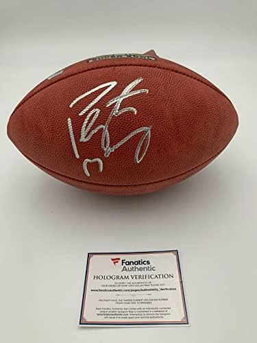 Peyton Manning potpisan/autogramirani vojvoda Super Bowl 50 nogometni broncos - Fanatici - Autographd nogomet