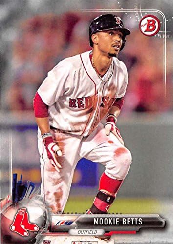 2017 Bowman 6 Mookie Betts Boston Red Sox bejzbol kartica