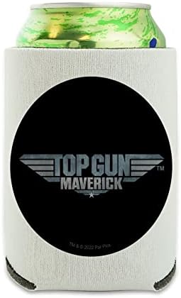 Top pištolj: Maverick Logo Can Cooler - Pijte zagrljaj rukav zagrljaj, izolirani napitak - držač izoliranog pića