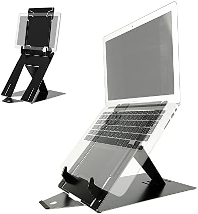 R-GO alati Ergonomska tableta i prijenosno računalo u jednoj, aluminijskoj postolje, odvojivi nosač prijenosnog računala prijenosnika
