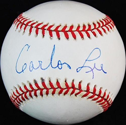 Astros Carlos Lee potpisao OAL Budig bejzbol PSA/DNA Y45152