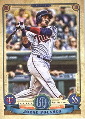 2019. Topps Gypsy Queen 113 Jorge Polanco Minnesota Twins MLB Trgovačka karta za bejzbol