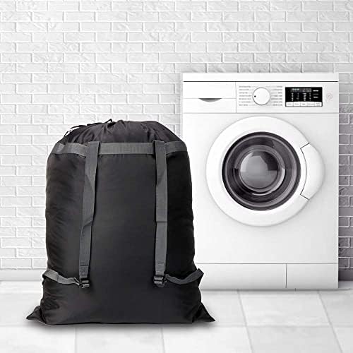 Ruksak za pranje rublja od 2 do 27 do 34 izdržljiv i otporan na kidanje ruksak s kopčom na vezanje i naramenicama za praonicu rublja