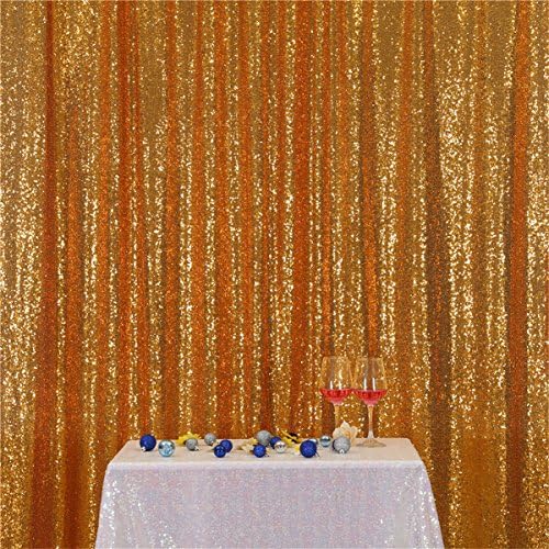Bezvremenska Ljepota Zlatna svjetlucava pozadina za vjenčanje pozadina za fotografiranje zavjesa za zabavu 7ft 7ft