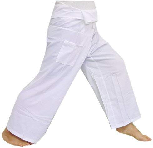 Tajlandske ribarske hlače pamuk tradicionalni krojenje joga hlače, opuštanje hlača, jedne veličine