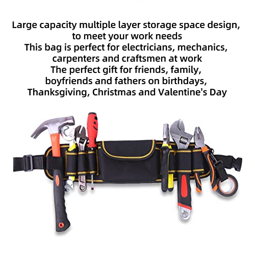 Profesionalna torba s alatima, profesionalni držač alata vrećica Oxford tkanina za pakiranje struka za električne mehanike mehanike