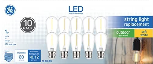 LED žarulje, zamjenska svjetla, mekana bijela, 1 vat, svjetiljke, 914, srednja Baza